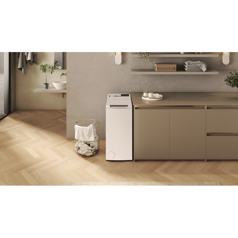Whirlpool Пральна машина Whirlpool вертикальна, 6кг, 1200, A+++, 60см, дисплей, інвертор, білий