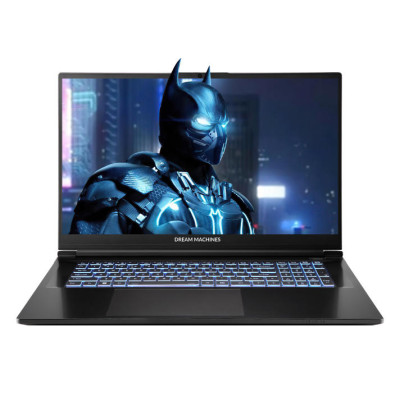 Dream Machines Ноутбук RG5070-17 17.3FHD IPS, Intel i9-14900HX, 32GB, F1TB, NVD5070-8, DOS, чорний