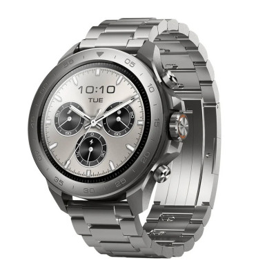 Mibro Смарт-годинник GS Explorer S 48мм, 1.32", 466x466, AMOLED, BT 5.3, Dual-band GPS, 10 ATM, суцільний титан