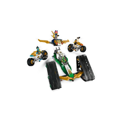 LEGO Конструктор NINJAGO Комбі-автомобіль команди ниндзя