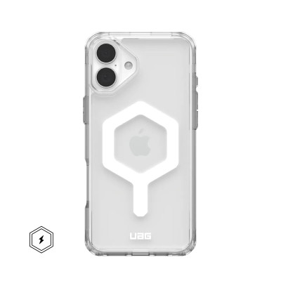 UAG Чохол для iPhone 16, Plyo Magsafe, Ice/White