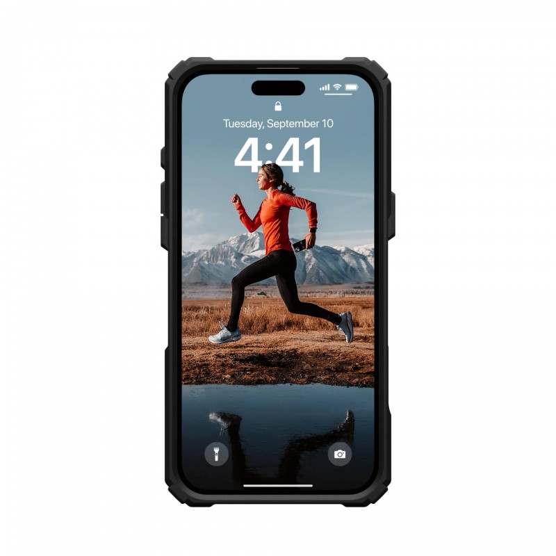 UAG Чохол для iPhone 16 Plus, Plasma XTE MagSafe, Black/Orange