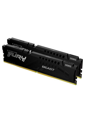 Kingston Пам'ять ПК DDR5 64GB KIT (32GBx2) 6000 FURY Beast EXPO