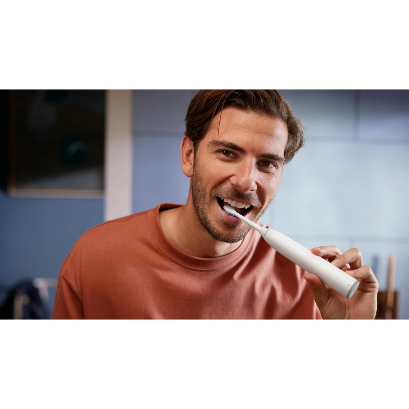 Philips Щітка зубна електр., Sonicare 6100 Series, 62т. колив/хв, насадок-1, футляр, білий