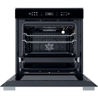Whirlpool Духовий шафа Whirlpool електричний, 73л, A+, дисплей, конвекція, телескопічні напрямні, чорний