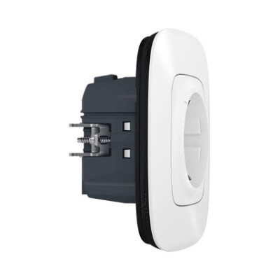 Legrand Набір упр. ел. приладами (smart-розетка + smart-вимикач) (Valena Allure with NETATMO)[Білий]