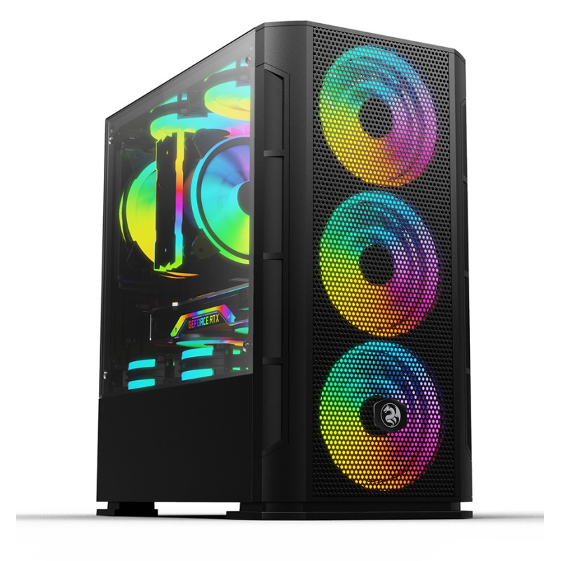 2E Комп’ютер персональний 2E Complex Gaming AMD Ryzen 5 3600/B450/16/480F+1000/NVD3060-12/FreeDos/GB700/650W