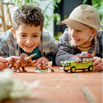 LEGO Конструктор Jurassic Park Дослідження трицератопсів