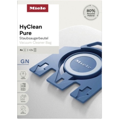 Miele Мішки для пилососів Miele GN HyClean Pure 4.5л, 4шт