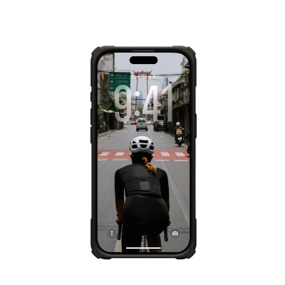 UAG Чохол для iPhone 17, Plasma XTE MagSafe, Black/Pop Orange