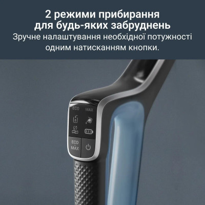 Rowenta Пилосос Rowenta безпровідний миючий X-Clean 2, 120Вт, конт пилок -0.44л, конт для води-0.73л, автон. робота до 35хв, вага-5кг, НЕРА, чорно-блакитний Rowenta Пилосос Rowenta безпровідний миючий X-Clean 2, 120Вт, конт пилок -0.44л, конт для води-0.73л, автон. робота до 35хв, вага-5кг, НЕРА, чорно-блакитний