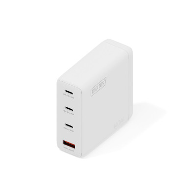 Digitus Зарядний пристрій GaN 3хUSB-C, 1хUSB-A, 140W