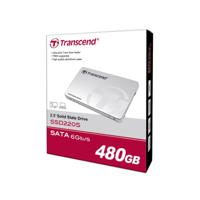 Transcend SSD220[Накопичувач SSD 2.5" 480GB SATA 220S]