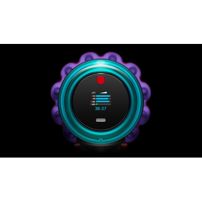 Dyson Пилосос безпровідний Gen5detect Absolute (Nickel/Purple) 750Вт, конт пил -0.77л, автон. робота до 70хв, сіро-фіолетовий