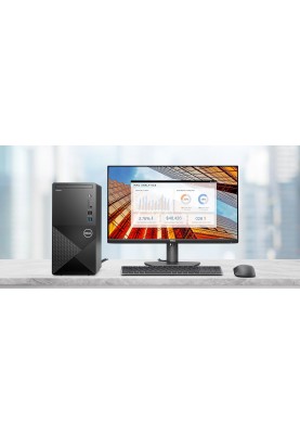 Dell Комп'ютер персональний Vostro 3020 MT, Intel i3-13100, 8GB, F256GB, UMA, WiFi, Win11P