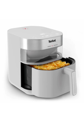 Tefal Мультипіч Easy Fry Infrared, 1500Вт, чаша-7л, сенсорне керув., 8 програм, з віконцем, пластик, світло-сірий