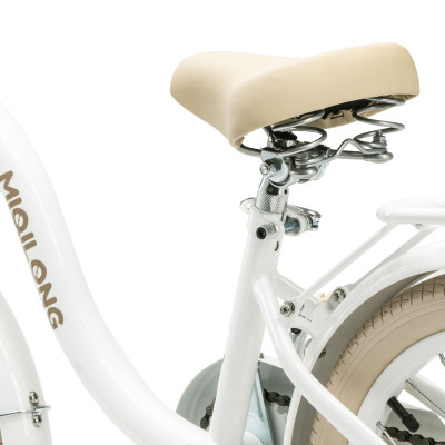 Miqilong Дитячий велосипед LS 16" білий