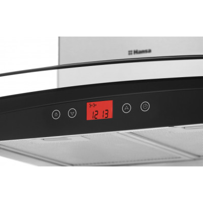 Hansa Витяжка купольна, 60см, 650м.куб/рік, скло, нержавіюча сталь