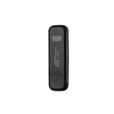 2E Мобільний 4G Wi-Fi маршрутизатор PowerLink (MiFi 1) USB/LTE/1x2FF SIM/WiFi 2.4GHz Black