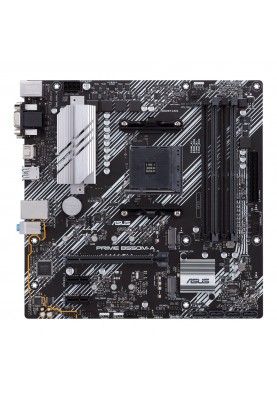 ASUS Материнcька плата PRIME B550M-A/CSM sAM4 B550 4xDDR4 M.2 HDMI DVI D-Sub CSM mATX