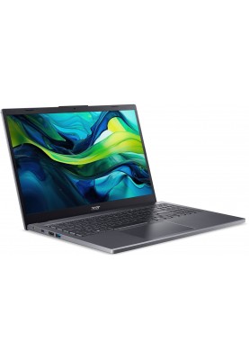 Acer Ноутбук Aspire 15 A15-51M 15.6" FHD IPS, Intel 3-100U, 16GB, F512GB, UMA, Lin, сірий