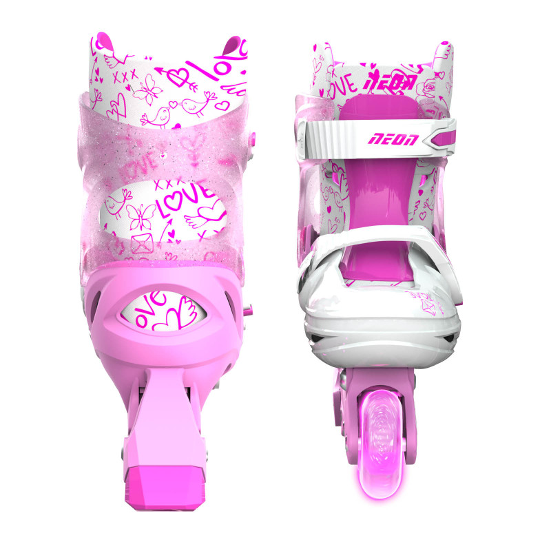 NEON Ролики INLINE SKATES Рожевий (Розмір 30-33)