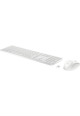 HP Комплект клавіатура та миша 650, WL, EN/UK, білий