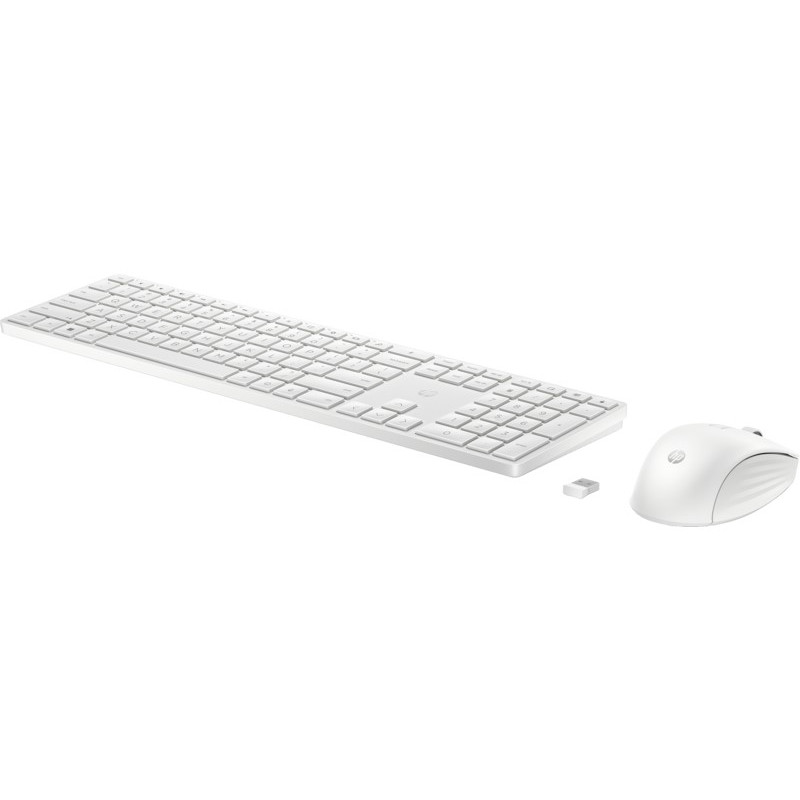HP Комплект клавіатура та миша 650, WL, EN/UK, білий