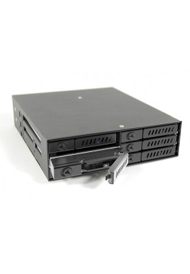 Chieftec Відсік для накопичувача Backplane CMR-625, 6x2.5" HDD/SSD, 1x5.25" EXT Slot, SATA, чорний