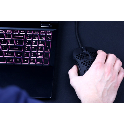 Dream Machines Миша ігрова DM6 HOLEY USB Black