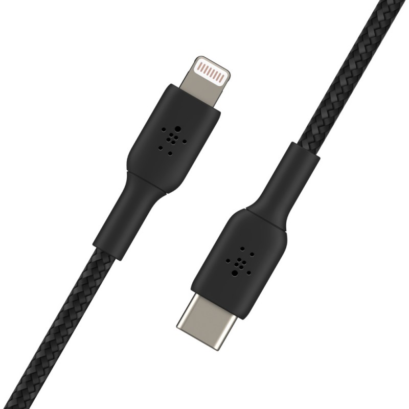 Belkin USB-С - Lightning, BRAIDED[2m, black]