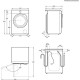 Electrolux Пральна машина фронтальна, 10кг EW8F161PSUC