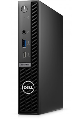 Dell Комп'ютер персональний неттоп OptiPlex 7020 MFF, Intel i5-14500T, 8GB, F512GB, UMA, WiFi, кл+м, Lin