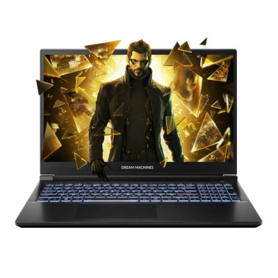 Dream Machines Ноутбук RG5060-15 15.6FHD IPS, Intel U9-275HX, 32GB, F1TB, NVD5060-8, DOS, чорний