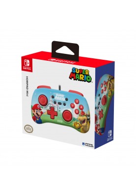 Hori Геймпад провідний Horipad Mini (Super Mario) для Nintendo Switch, Blue/Red