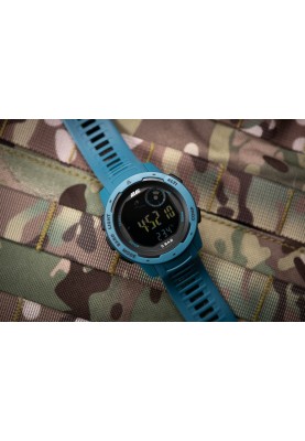 2E Tactical Тактичний годинник Delta X Blue з компасом та крокоміром