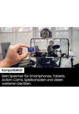 Samsung Карта пам'яті microSDXC 128GB C10 UHS-I R180MB/s PRO Plus