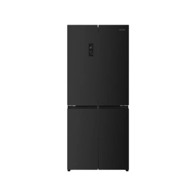 Gorenje Холодильник SBS, 190х65х80см, 4 двері, 286(149)л, А+, NoFrost+, Інвертор, Зона св-ті, Диспл, Чорний