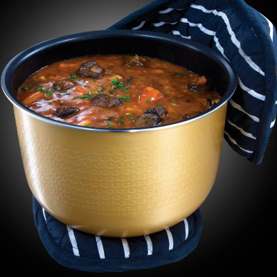 Russell Hobbs Мультиварка Cook&Home, 900Вт, чаша-5л, сенсорне, метал/пластик, чорний Russell Hobbs Мультиварка Cook&Home, 900Вт, чаша-5л, сенсорне, метал/пластик, чорний