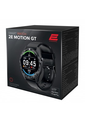 2E Смарт-годинник Motion GT 46 mm Black-Silver