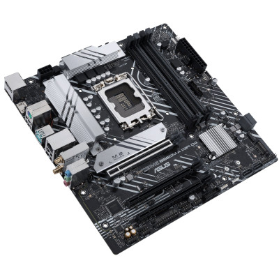ASUS Материнська плата PRIME B660M-A WIFI D4 s1700 B660 4xDDR4 M.2 HDMI DP Wi-Fi BT mATX ASUS Материнська плата PRIME B660M-A WIFI D4 s1700 B660 4xDDR4 M.2 HDMI DP Wi-Fi BT mATX