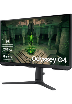 Samsung Монітор 27" Odyssey G4 S27BG400EI 2*HDMI, DP,, IPS, 240Hz, 1ms