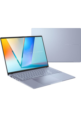 ASUS Ноутбук Vivobook S 16 S5606CA-RI142W 16" 3K OLED, Intel Ultra 7 255H, 32GB, F1TB, UMA, Win11, Синій