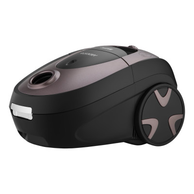 ARDESTO Пилосос мішковий, 800Вт, мішок- 2.5л, HEPA, чорно-бронзовий