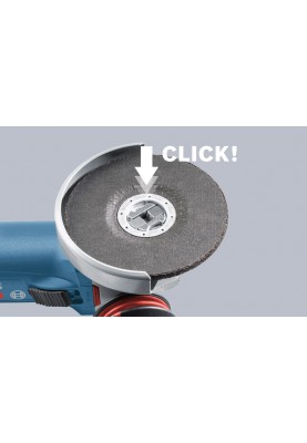 Bosch Шліфмашина кутова GWX 9-125 S X-LOCK, 125мм, 900Вт, 2800-11500об•хв, 2.1кг