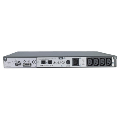 APC Джерело безперебійного живлення Smart-UPS SC 450VA/280W, RT 1U, RS232, 3+1 C13