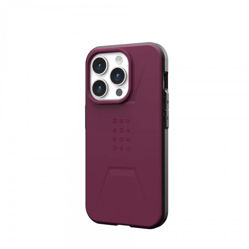 UAG Чохол для Apple iPhone 15 Pro Civilian Magsafe, Bordeaux