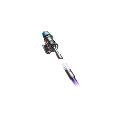 Dyson Пилосос безпровідний Gen5detect Absolute (Nickel/Purple) 750Вт, конт пил -0.77л, автон. робота до 70хв, сіро-фіолетовий