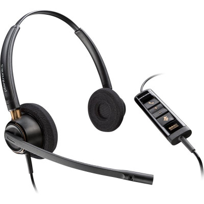Poly Гарнітура комп'ютерна стерео On-ear EncorePro 525-M, USB-A, всеспрямований, чорний