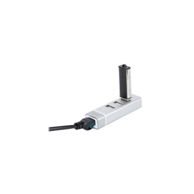Digitus Хаб USB-C > 3xUSB-A/RJ45